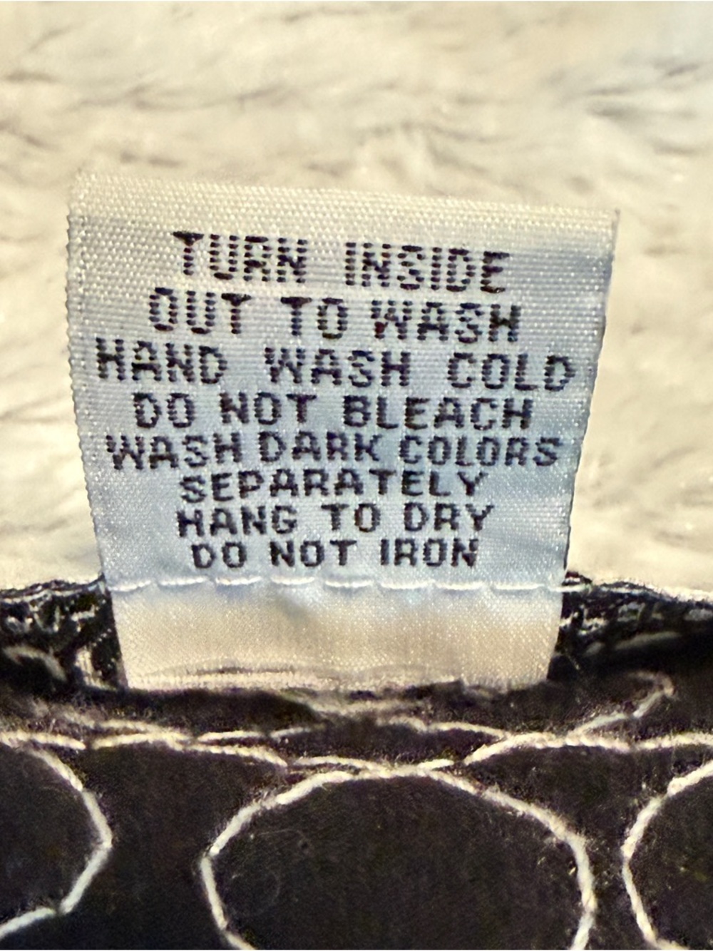 Lauren Michelle Black Cardigan with White Daisy Embroidery - Picture 9 of 9